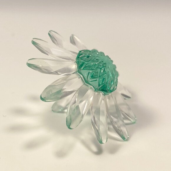 Swarovski Crystal SCS Green Daisy Flower Figurine, Box - Picture 8 of 11
